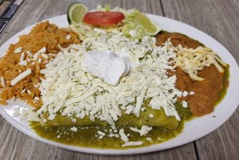 Enchilada Verdes o Rojas